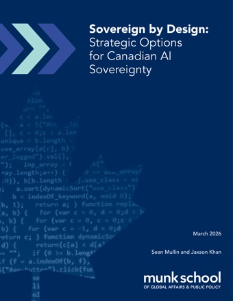 Cover of the Sovereign by Design report